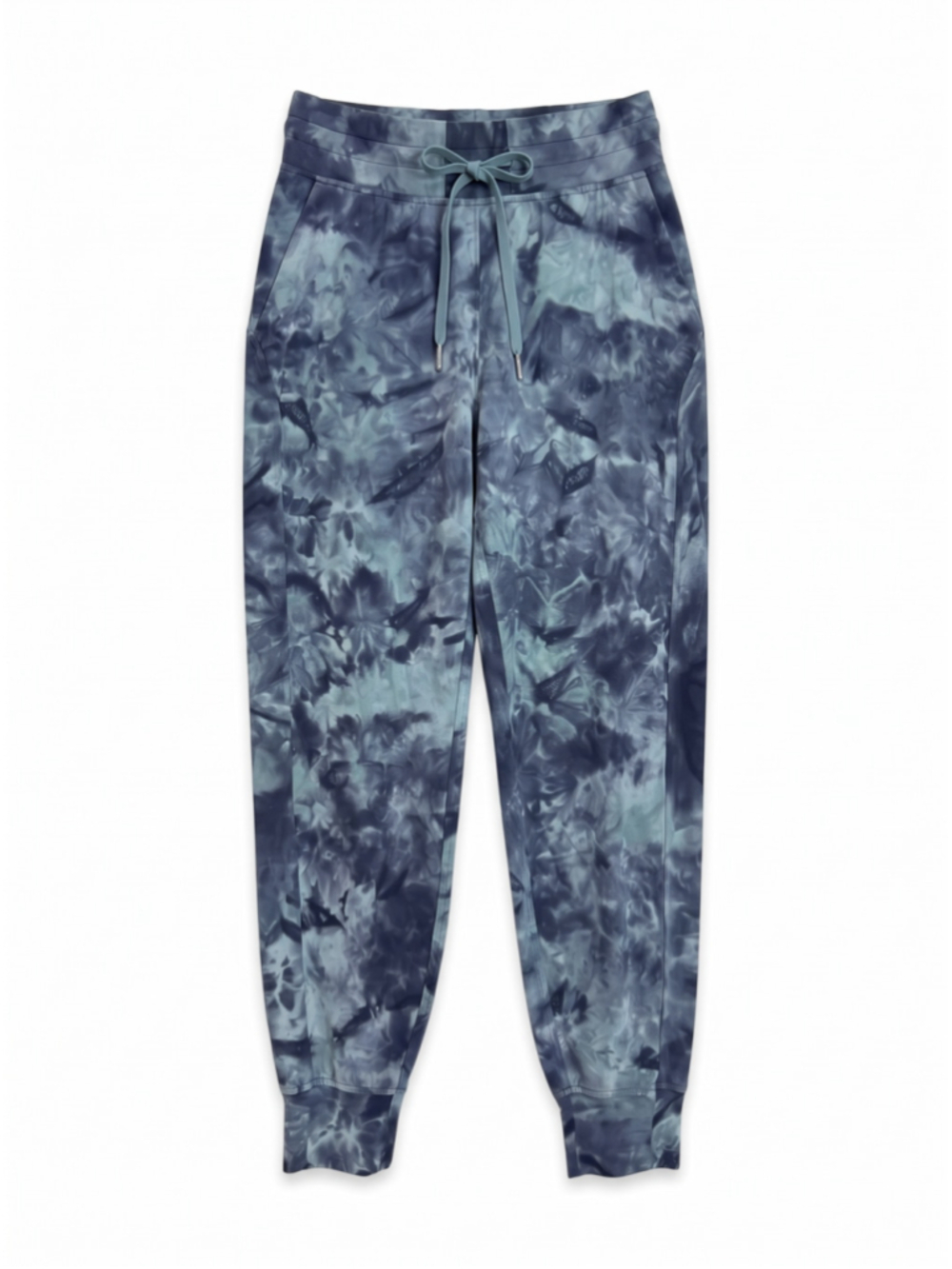 LULULEMON Ready to Rulu High-rise Blue Teal Jogger Pants Activewear Lounge, Sz 4